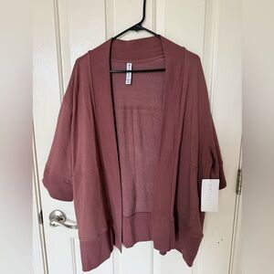 NWT Athleta Lotus Wrap Hearth Rose Size S/M